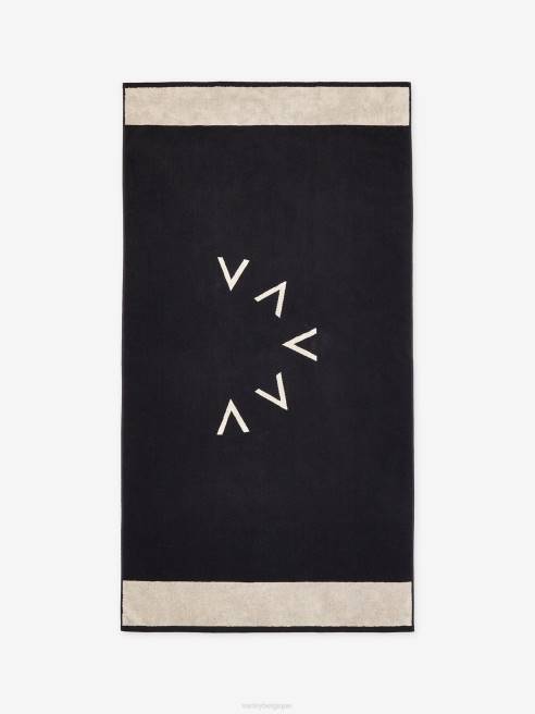 femmes serviette de piscine taylor Varley 8R2T489 noir/coquillage accessoires