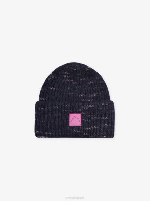 femmes bonnet dale Varley 8R2T517 bleu marine/super rose accessoires