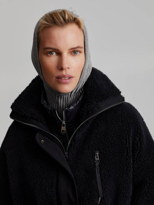 femmes capuche en tricot ford Varley 8R2T515 gris accessoires