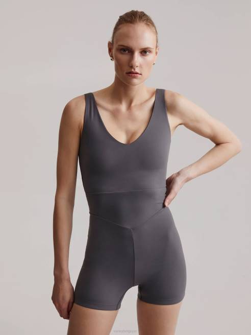 femmes allons-y juni tout-en-un 4" Varley 8R2T170 perle noircie vêtements