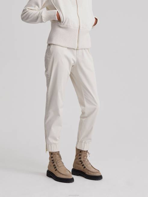 femmes pantalon camino Varley 8R2T372 gris bonnet blanc vêtements