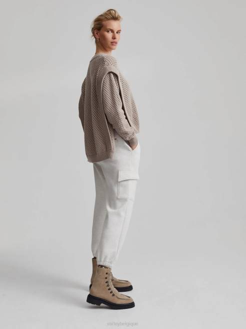 femmes pantalon clarice Varley 8R2T368 marne ivoire vêtements