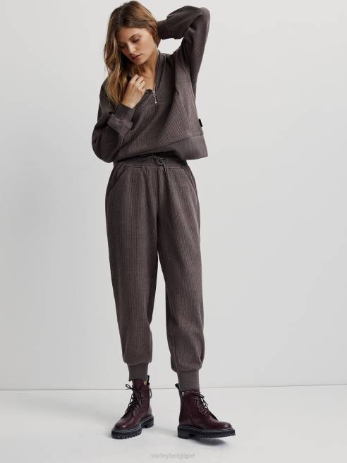 femmes pantalon de survêtement ascot Varley 8R2T377 chocolat marne vêtements