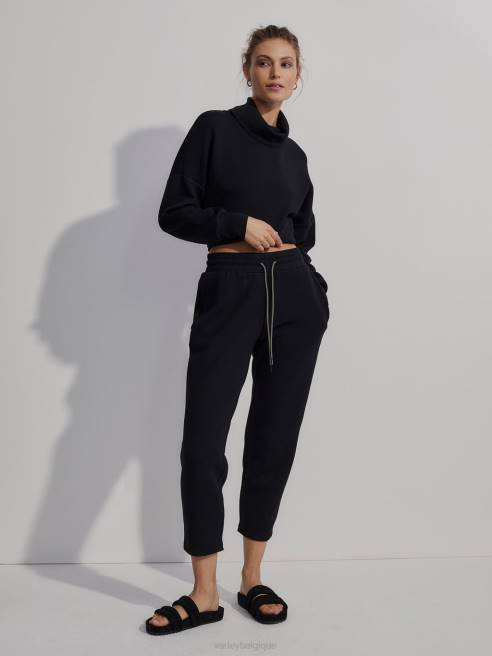 femmes pantalon de survêtement iowa Varley 8R2T338 noir vêtements