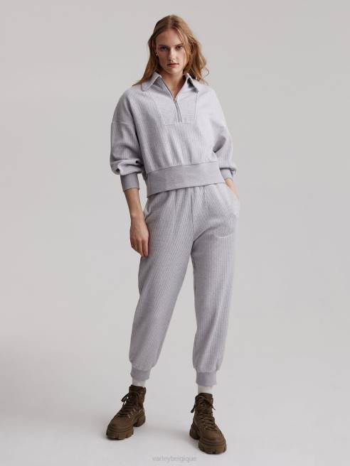 femmes pantalon de survêtement russell Varley 8R2T384 gris chiné vêtements