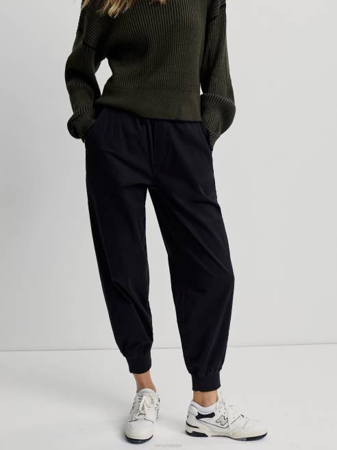 femmes pantalon donovan Varley 8R2T394 noir vêtements