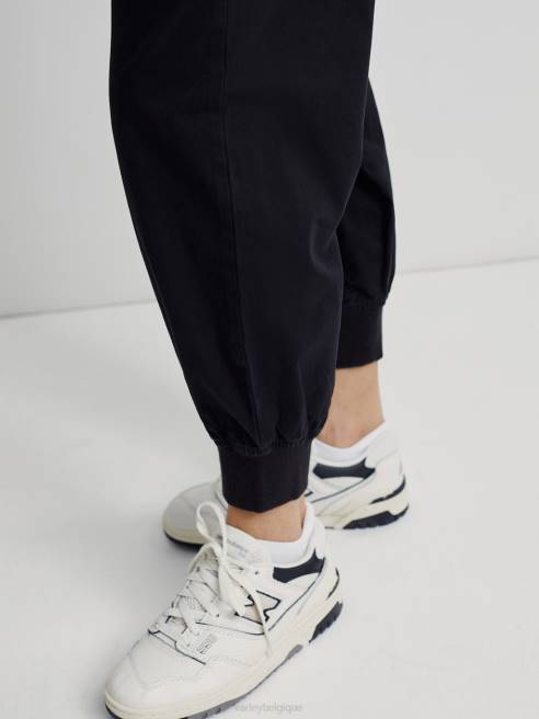 femmes pantalon donovan Varley 8R2T394 noir vêtements