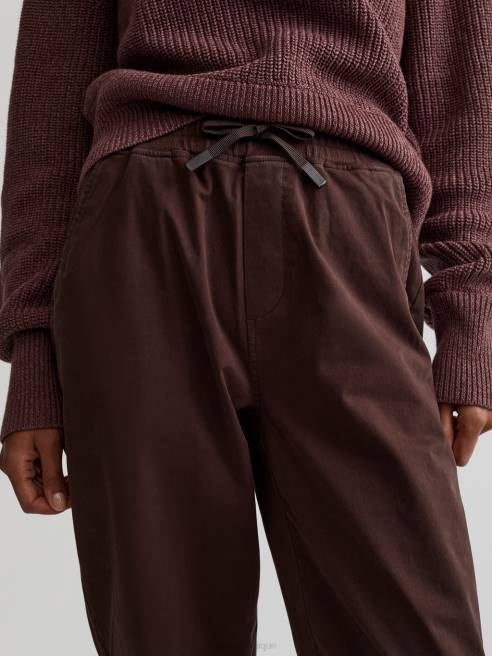 femmes pantalon donovan Varley 8R2T395 grain de café vêtements