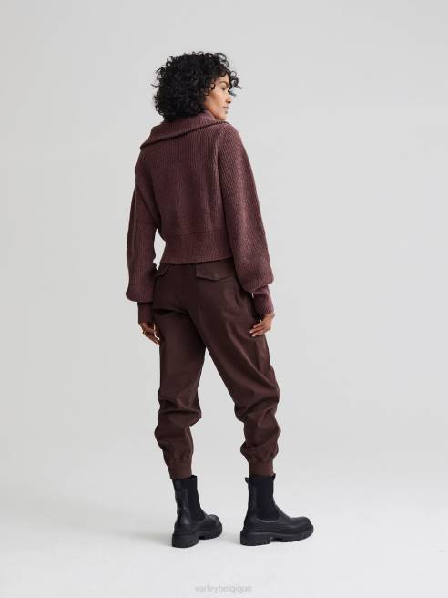 femmes pantalon donovan Varley 8R2T395 grain de café vêtements