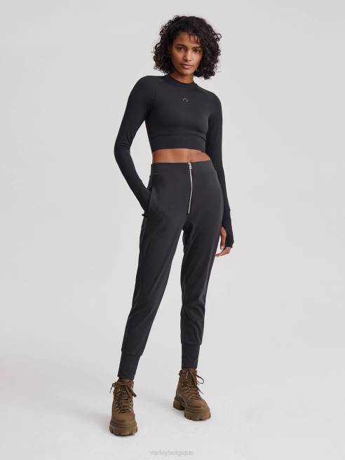 femmes pantalon duxford Varley 8R2T369 noir vêtements