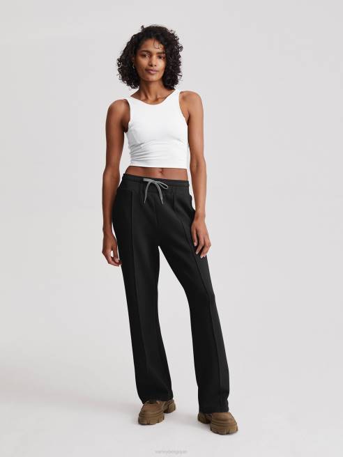 femmes pantalon haddon Varley 8R2T362 noir vêtements