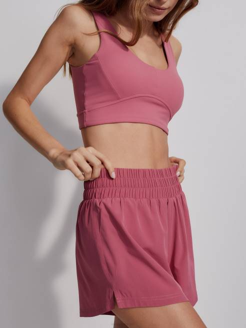 femmes Kallin court 3" Varley 8R2T275 vin rosé vêtements