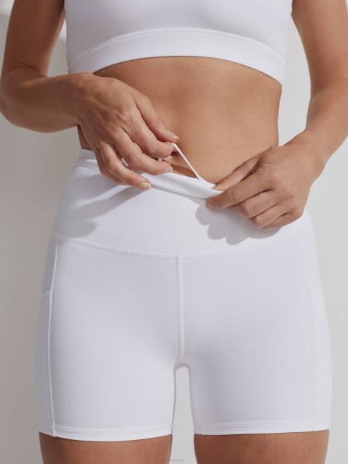 femmes allons court 4" Varley 8R2T401 blanc vêtements