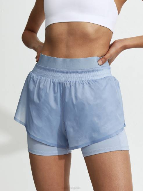 femmes fresno court Varley 8R2T404 bleu zen vêtements