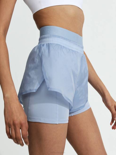 femmes fresno court Varley 8R2T404 bleu zen vêtements