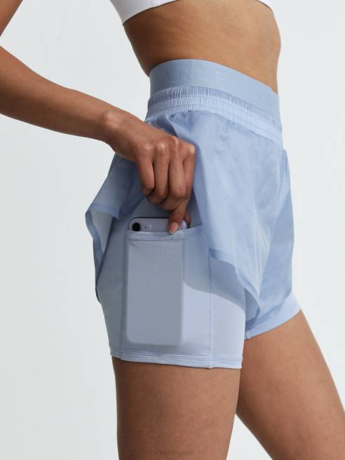 femmes fresno court Varley 8R2T404 bleu zen vêtements