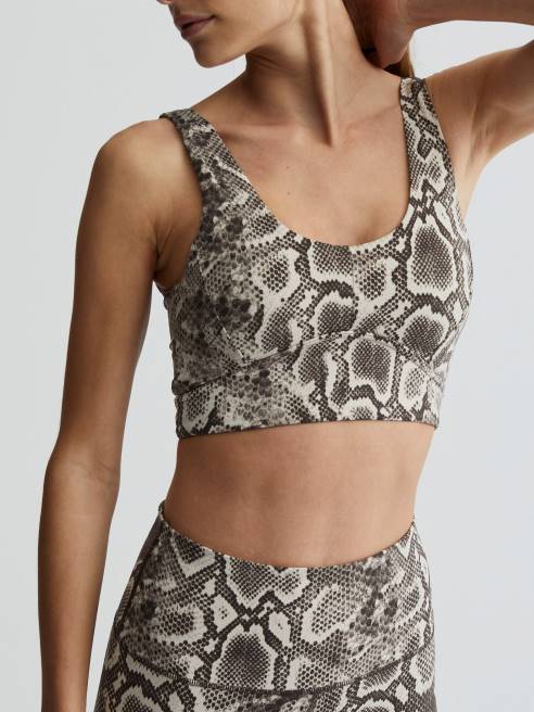 femmes allons-y soutien-gorge elsie Varley 8R2T50 serpent à sonnette taupe vêtements