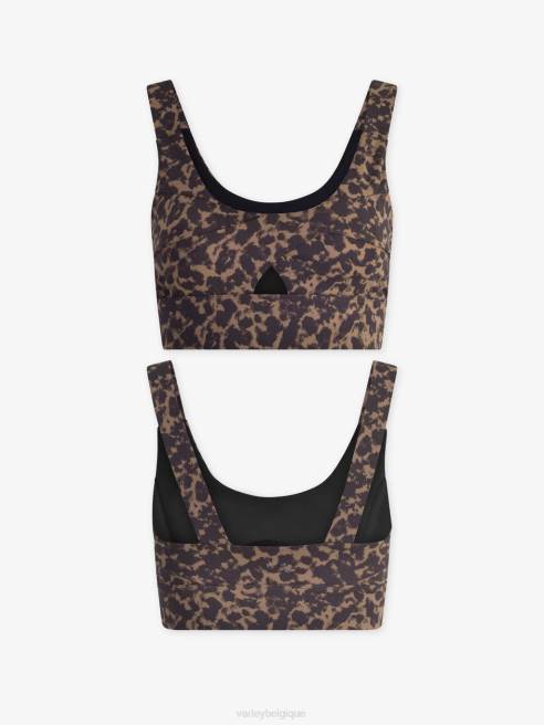 femmes allons-y soutien-gorge staunton Varley 8R2T172 animal flou en cuivre vêtements