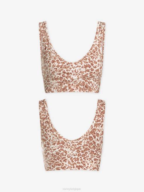 femmes bougeons le soutien-gorge kellam Varley 8R2T24 animal beige clair vêtements