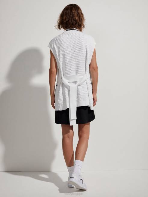 femmes cardigan long noma Varley 8R2T143 blanc vêtements