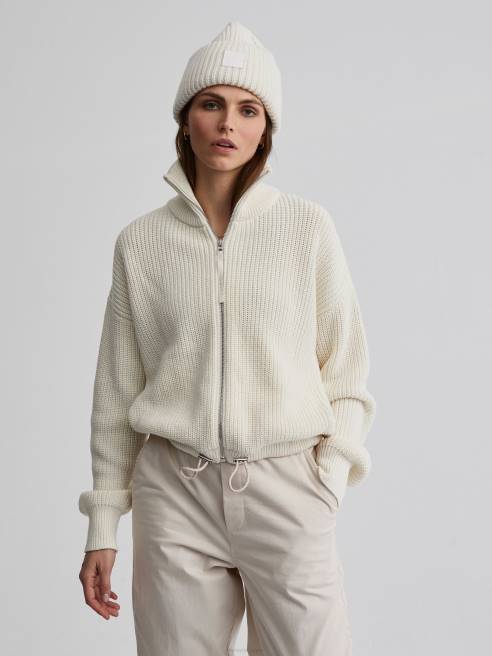 femmes pull anderson zippé Varley 8R2T206 aigrette vêtements