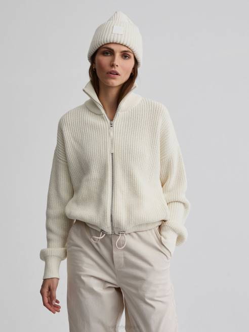 femmes pull anderson zippé Varley 8R2T206 aigrette vêtements
