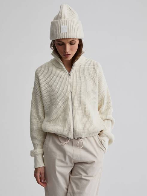 femmes pull anderson zippé Varley 8R2T206 aigrette vêtements