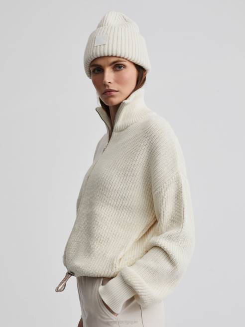 femmes pull anderson zippé Varley 8R2T206 aigrette vêtements