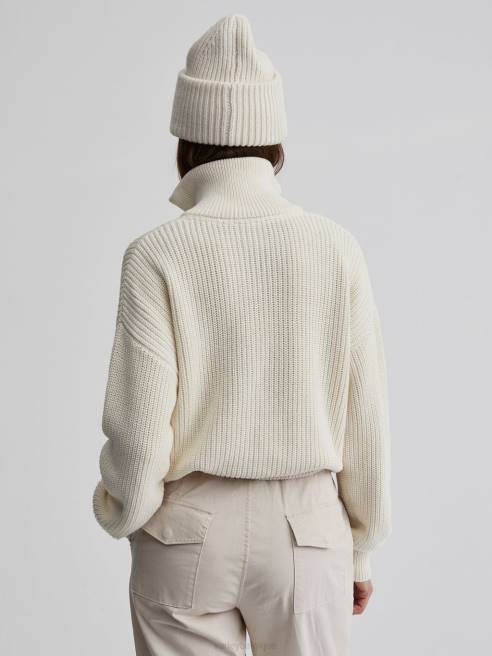 femmes pull anderson zippé Varley 8R2T206 aigrette vêtements