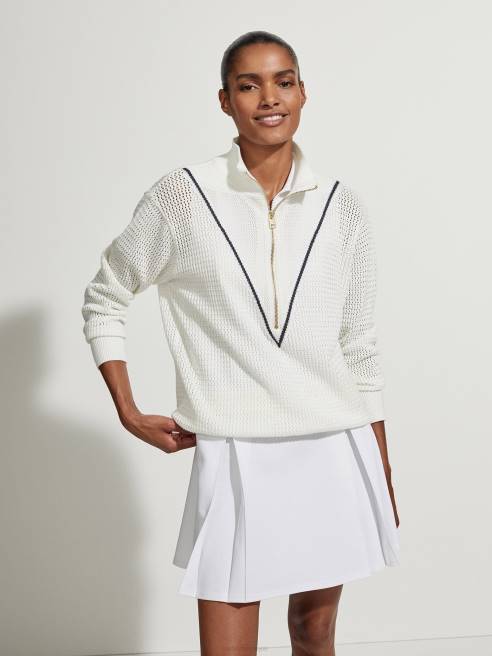 femmes tricot calva Varley 8R2T247 Blanc comme neige vêtements