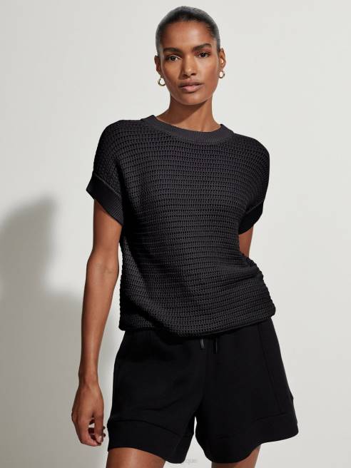 femmes tricot corvallis Varley 8R2T78 noir vêtements