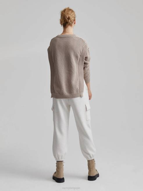femmes tricot d'arabella Varley 8R2T149 argile taupe vêtements