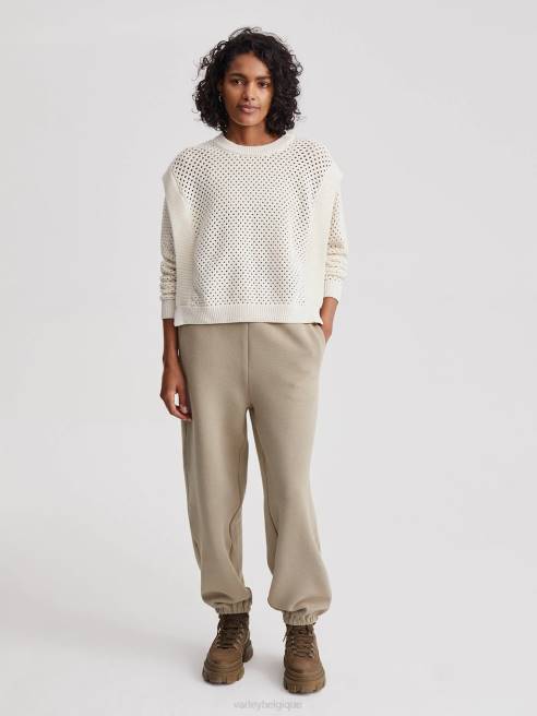 femmes tricot d'arabella Varley 8R2T150 murmure blanc vêtements