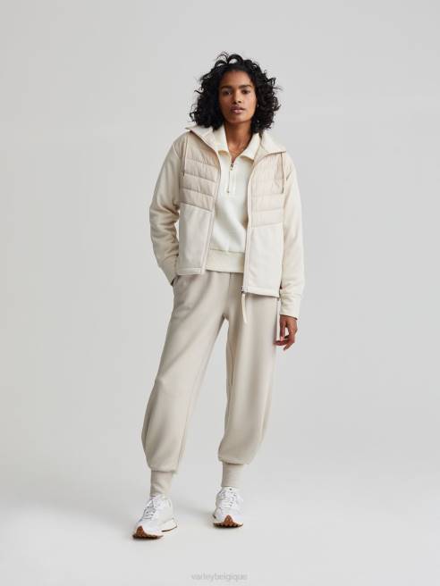 femmes veste balfern Varley 8R2T468 coquille de sable vêtements