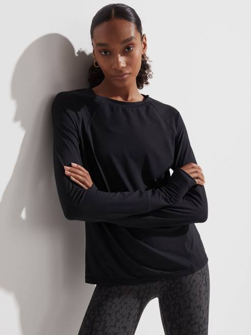 femmes haut bradford actif Varley 8R2T242 noir vêtements