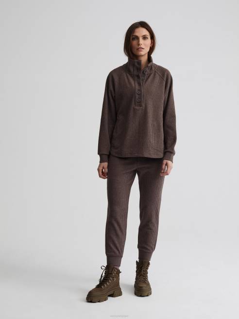 femmes sueur de royce Varley 8R2T214 chocolat marne vêtements