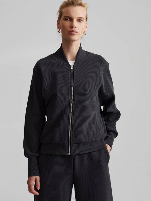 femmes sweat zippé alia Varley 8R2T157 noir vêtements