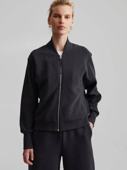 femmes sweat zippé alia Varley 8R2T157 noir vêtements