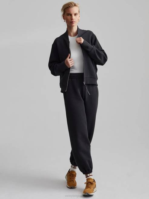 femmes sweat zippé alia Varley 8R2T157 noir vêtements