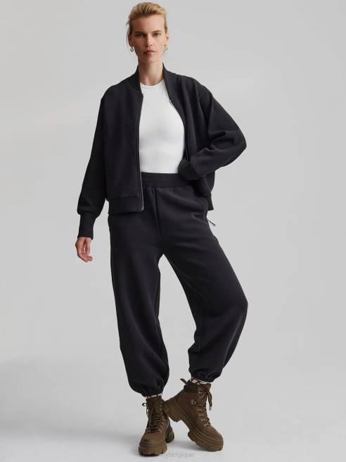 femmes sweat zippé alia Varley 8R2T157 noir vêtements