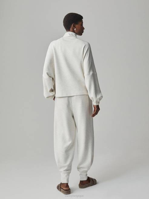 femmes sweat zippé ashbury Varley 8R2T38 marne ivoire vêtements