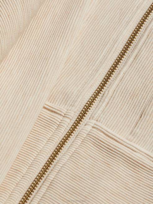 femmes sweat zippé rosanne Varley 8R2T108 marne d'avoine vêtements