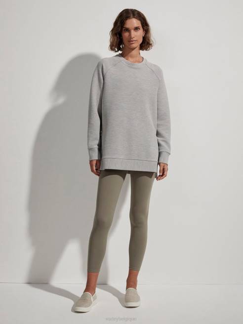 femmes transpirer Varley 8R2T101 gris clair chiné vêtements
