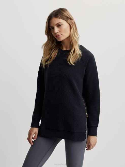 femmes transpirer Varley 8R2T102 noir vêtements