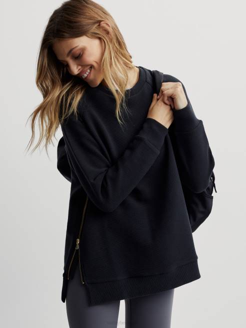 femmes transpirer Varley 8R2T102 noir vêtements