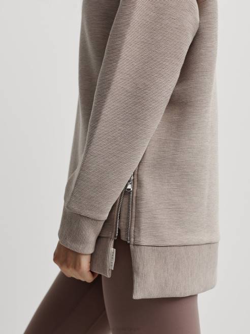 femmes transpirer Varley 8R2T105 taupe chiné vêtements