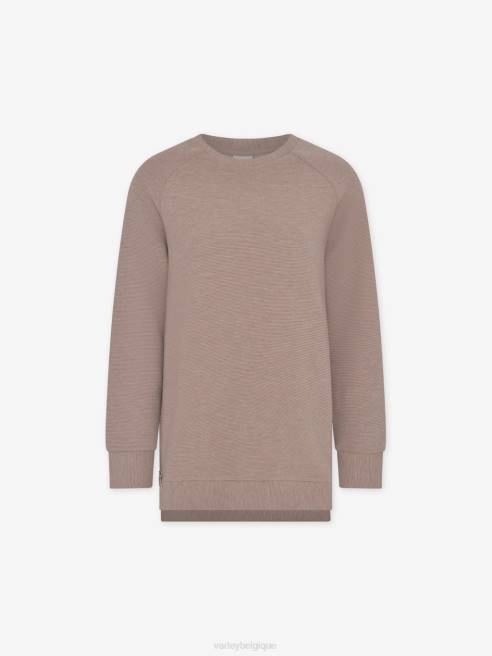 femmes transpirer Varley 8R2T105 taupe chiné vêtements