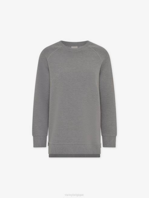 femmes transpirer Varley 8R2T106 gris chiné vêtements