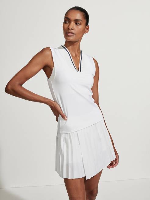 femmes débardeur de performance harcourt Varley 8R2T140 blanc vêtements