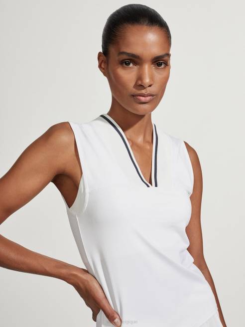 femmes débardeur de performance harcourt Varley 8R2T140 blanc vêtements